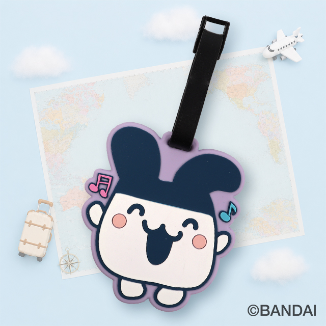 Tamagotchi Luggage Tag_Purple