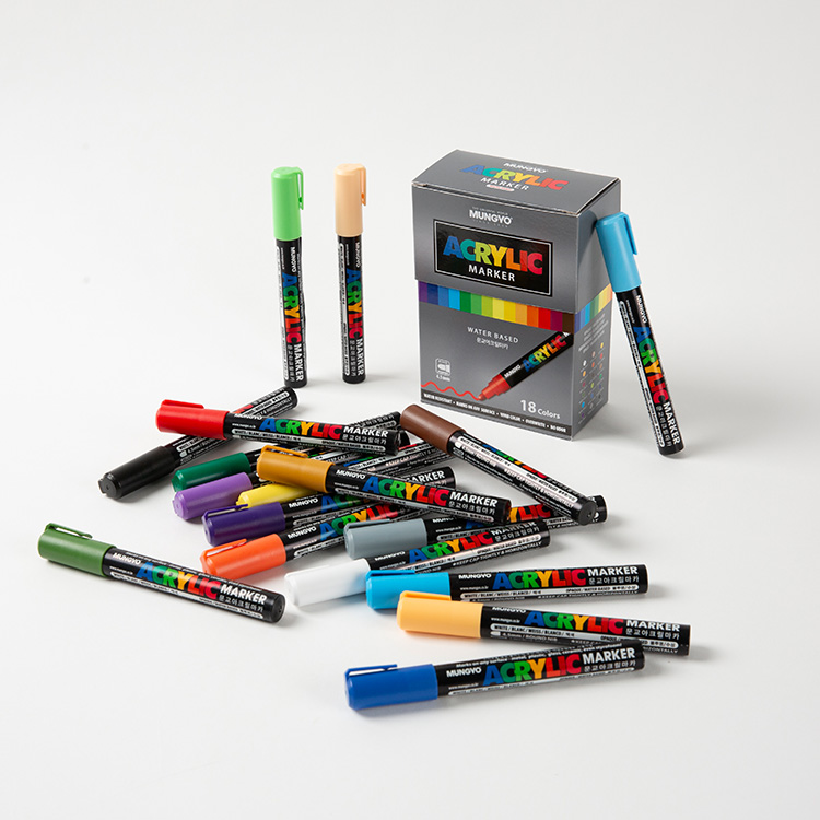 Expert Acrylic Marker Water-based 18 color
