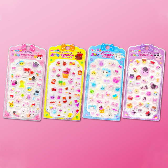 Hoppe-chan Candy Bonbon Sticker, Random