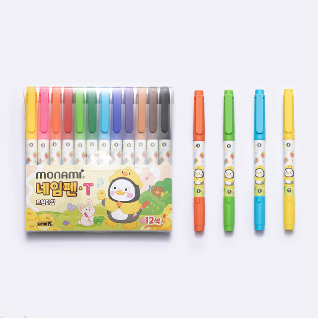 Pengsoo Name Pen T 12 Colors Set