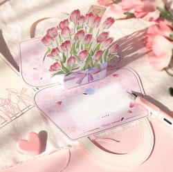 Bloom Bag Flower 3D Pop-Up Card