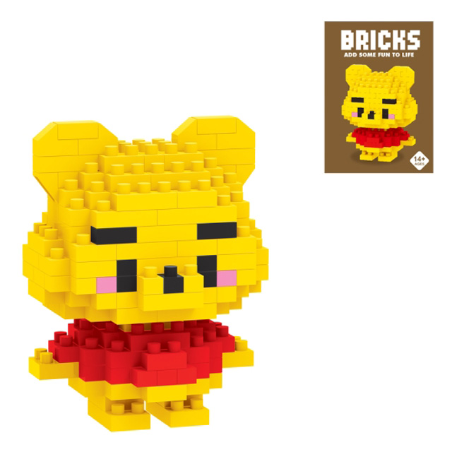 Bricks Block Honey Bear