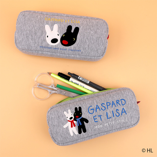 Gaspard and Lisa Applique Pouch