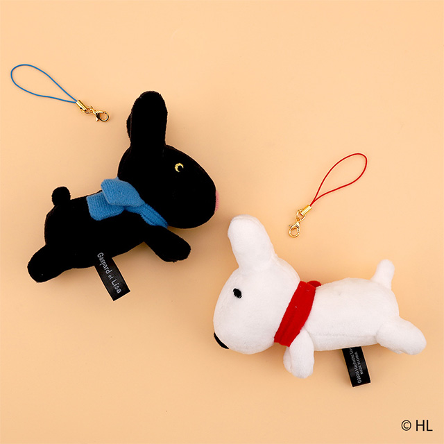 Gaspard and Lisa Phone Keyring