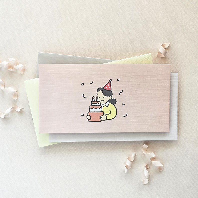 a set of money envelopes-C