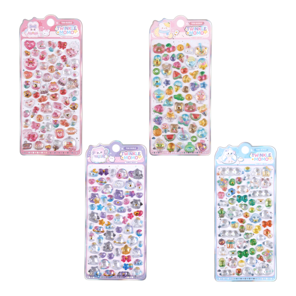 3D Crystal Sticker Twinkle Momo Series