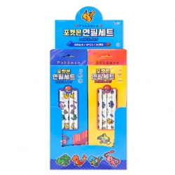 Pokemon 4-Pencil Set, Random