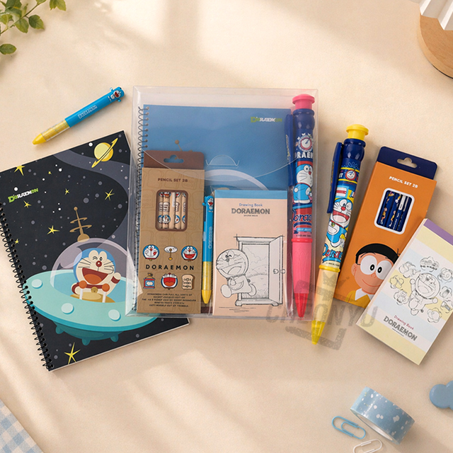 Doraemon All-in-One Case Stationery Set