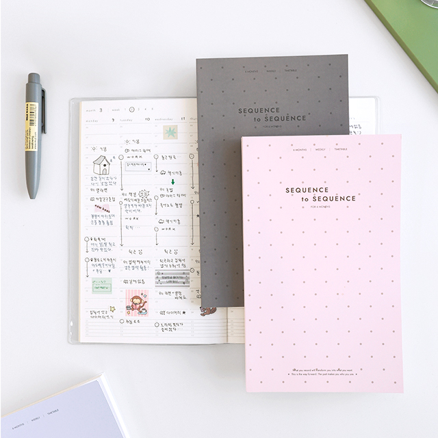 [undated] Sequence to sequence time diary (6 months)