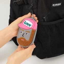 CANVAS KEY RING POUCH