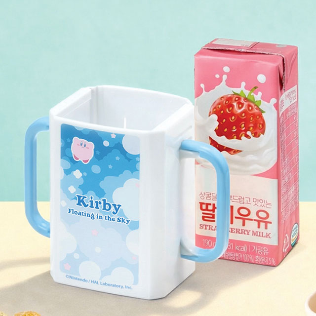 Kirby Foldable Drink Carton Holder