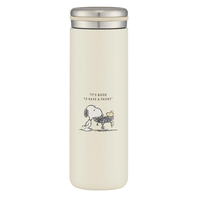 Snoopy Simple Stainless Steel Bottle 280ml