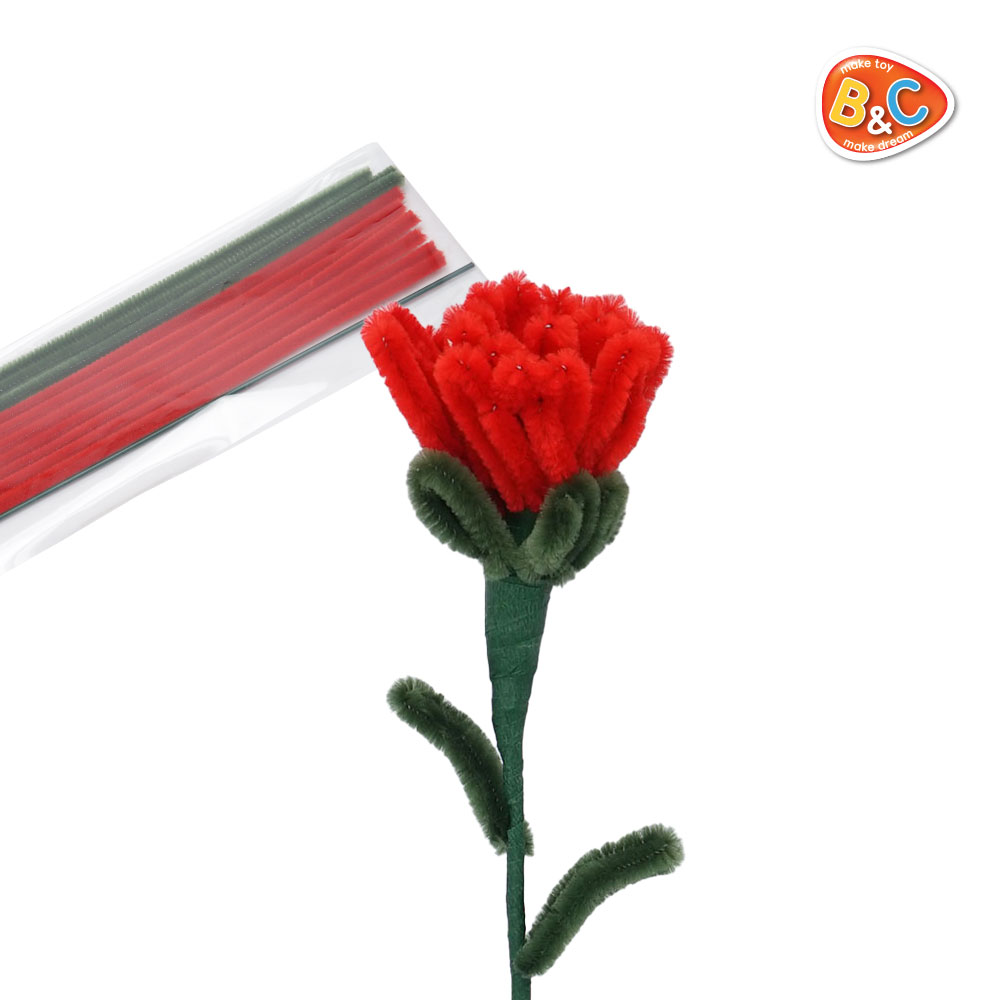 모루 꽃 만들기 DIY 키트_카네이션