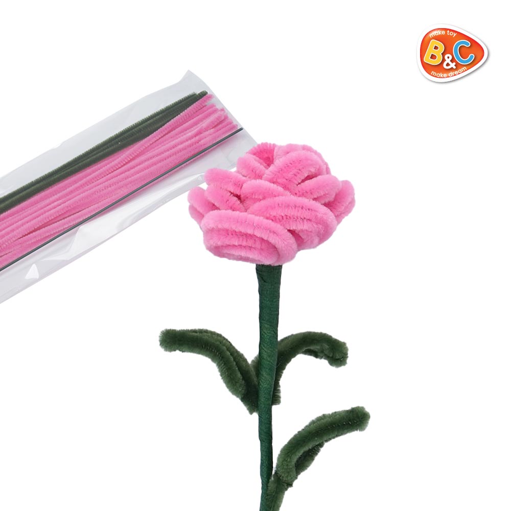 모루 꽃 만들기 DIY 키트_장미