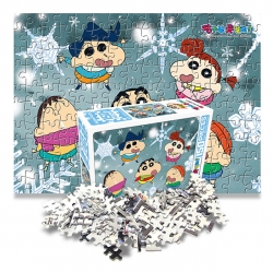 Crayon Shin-chan 150-Piece Jigsaw Puzzle – Friends on a Snowy Day