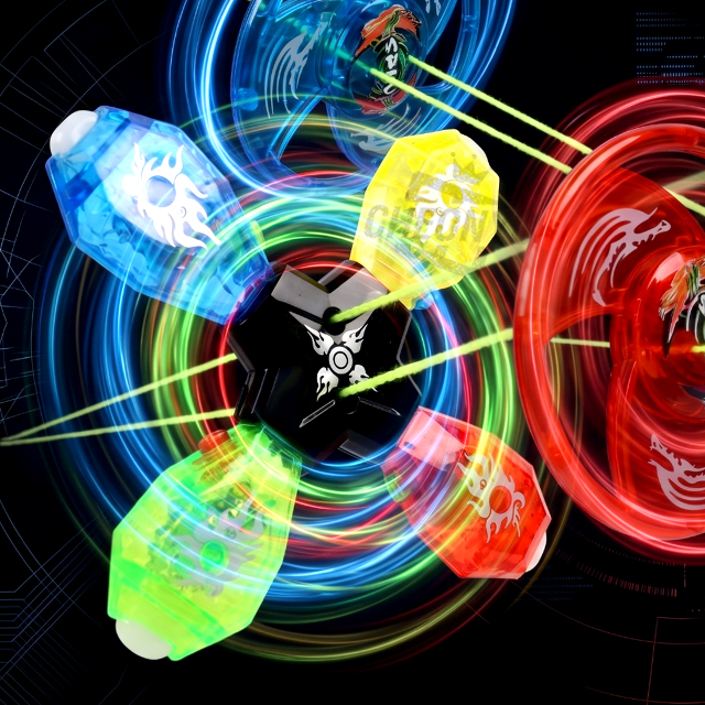 LED Light spinner toy, Random