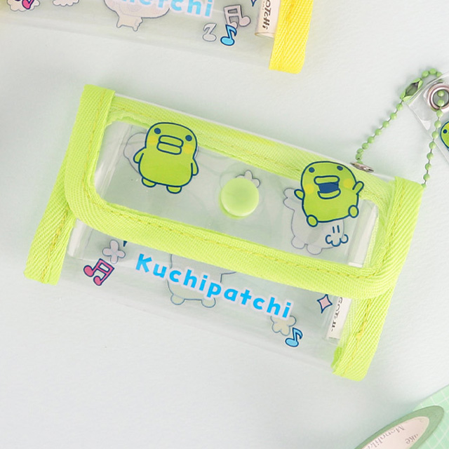 Tamagotchi Kuchipatchi Clear Card Holder