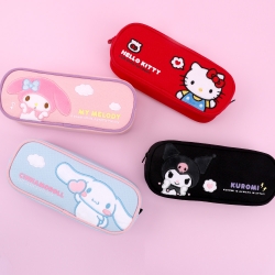 Kuromi Cotton Applique Pencil Case