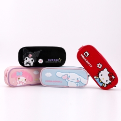 Kuromi Cotton Applique Pencil Case