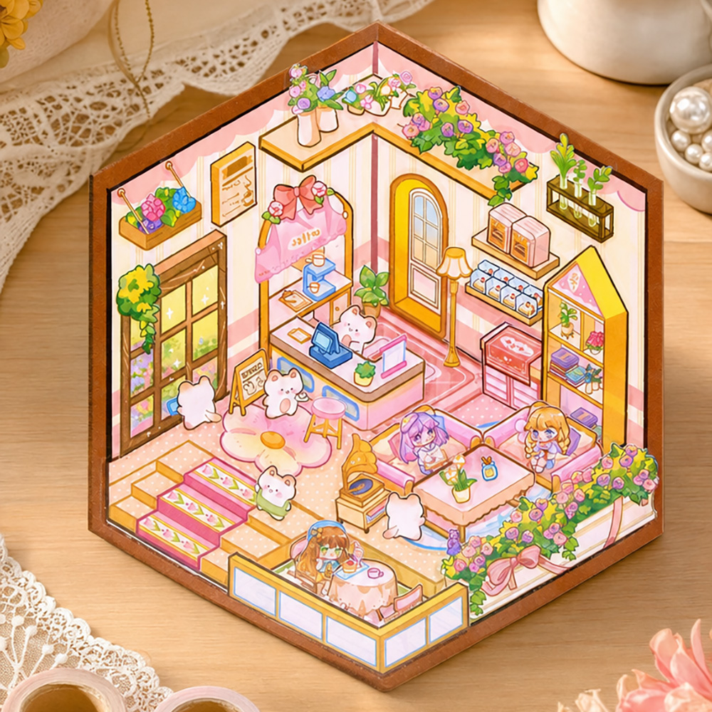 3D Room Decoration Stickers, Random