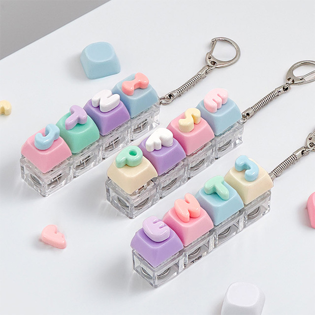 DIY LED MBTI Keyboard Keyring Kit