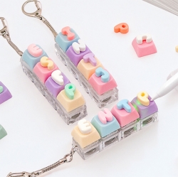 DIY LED MBTI Keyboard Keyring Kit