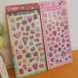 [Sowoni Playground] Popcorn Sticker (Sweet Snack Shop)