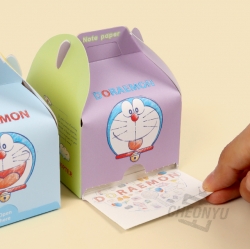 Doraemon Gift Box Memo Pad, Random