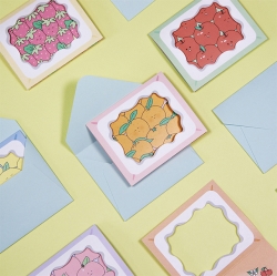 Fruit Folding Card Set (7 Types)