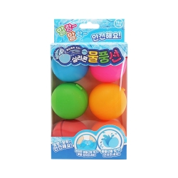 Silicone water balloon 6pcs