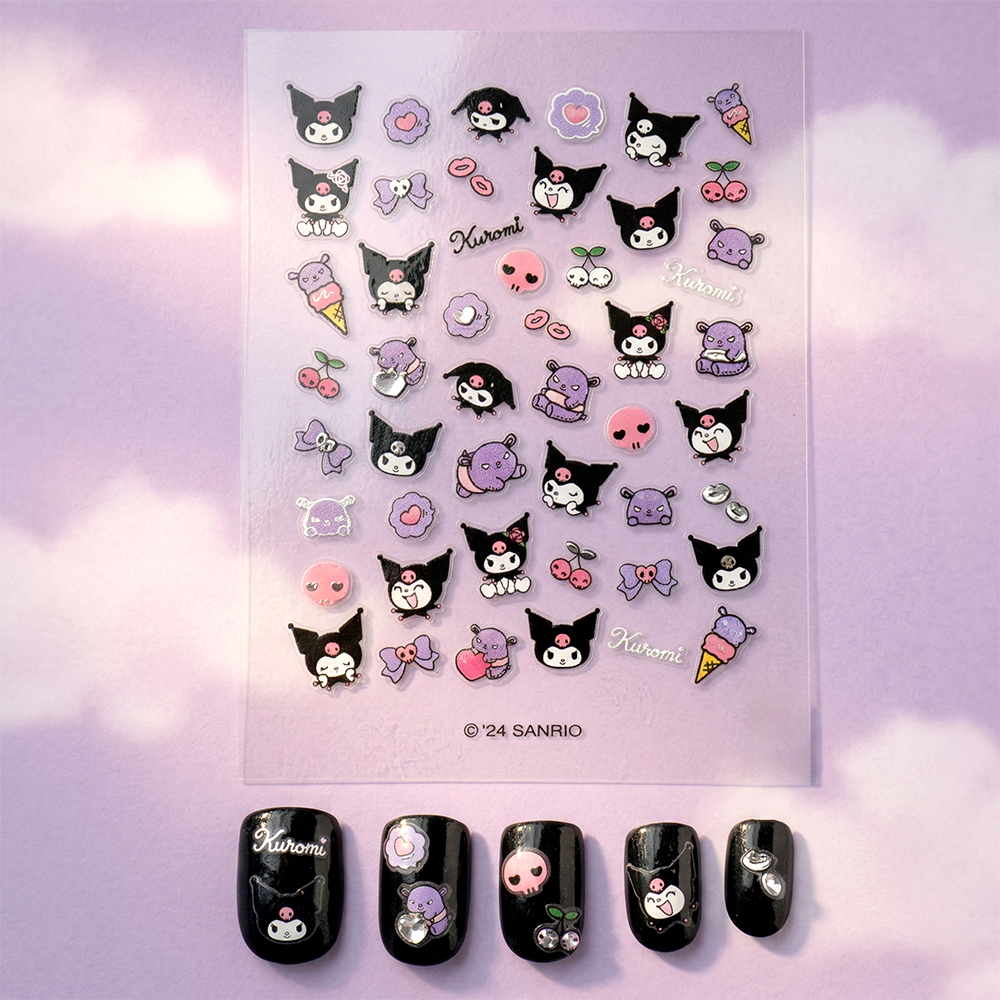 Kuromi Nail Stickers