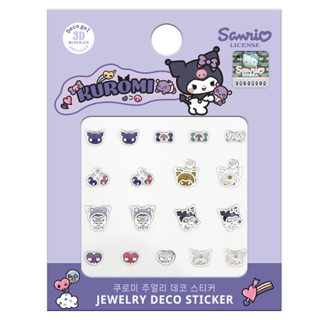 Kuromi Jewelry Deco Stickers