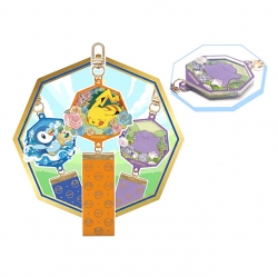 Pokemon Diorama Random 3D Keyring