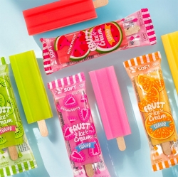 Fruit Ice Cream Eraser, 20pcs