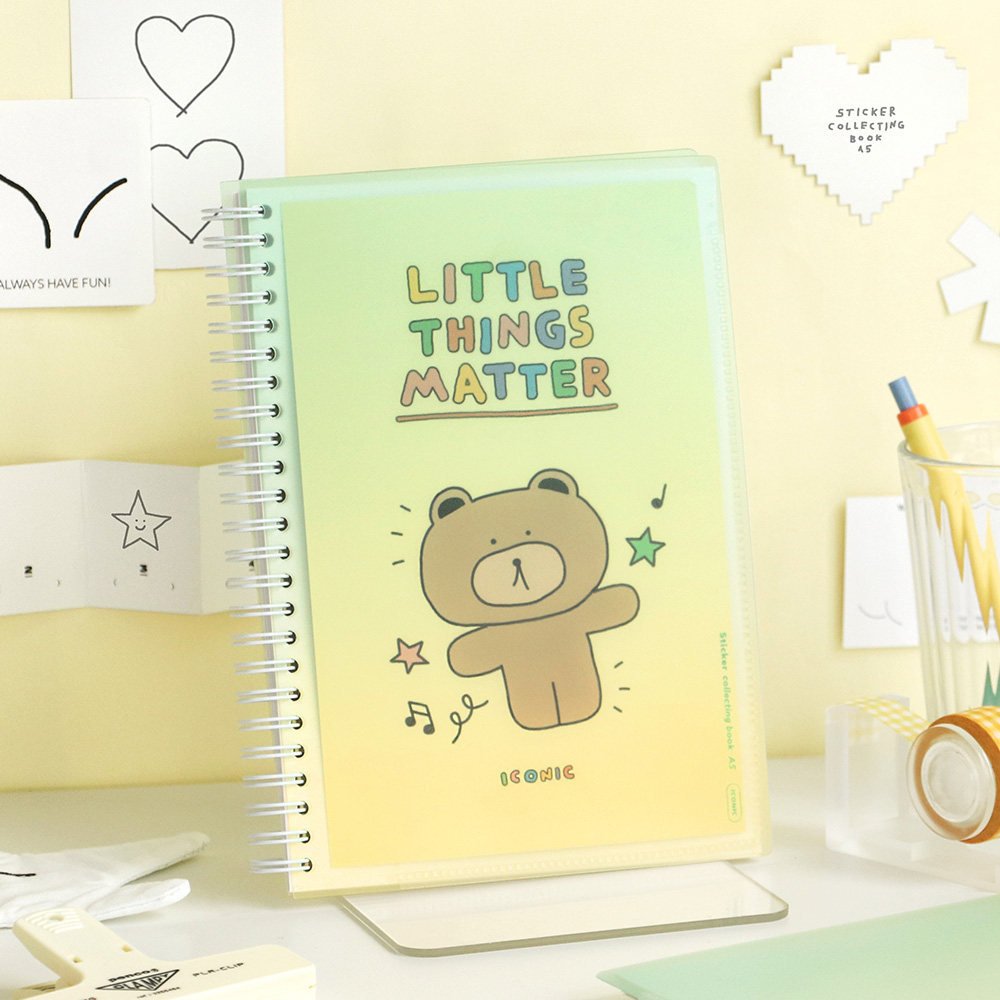 Sticker collecting book A5
