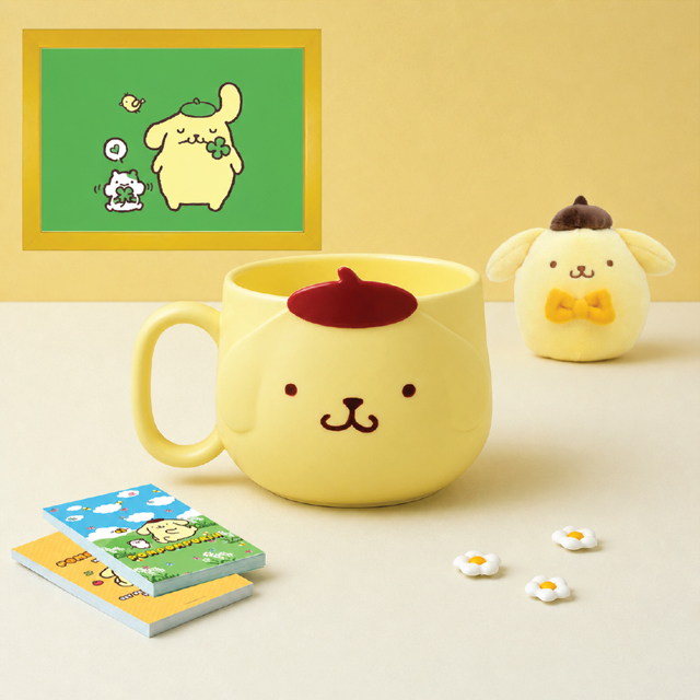 Pom Pom Purin Face Mug Cup 230ml