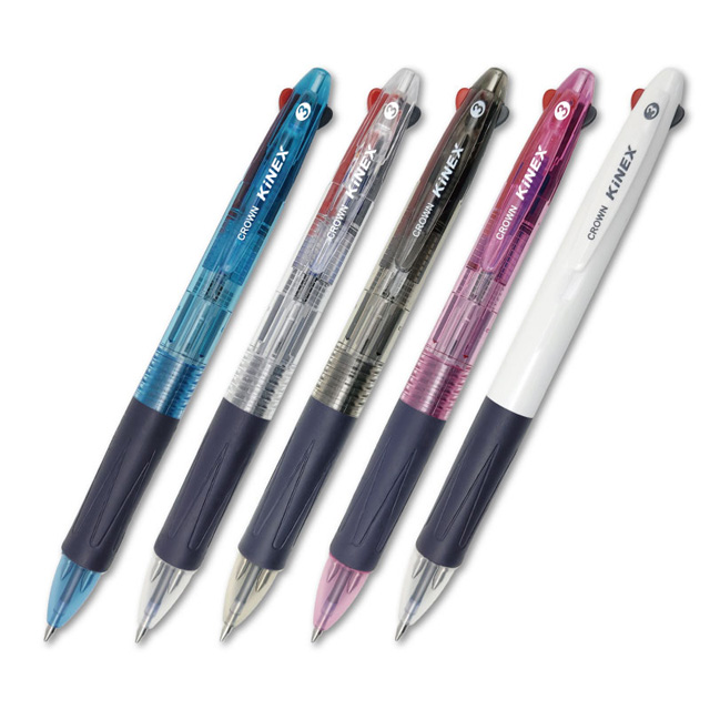 Kinex 3-Color Ballpoint Pen 0.7mm Set of 12