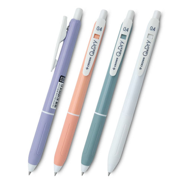 Quick Dry Byte Ballpoint Pen 0.5mm Set of 12