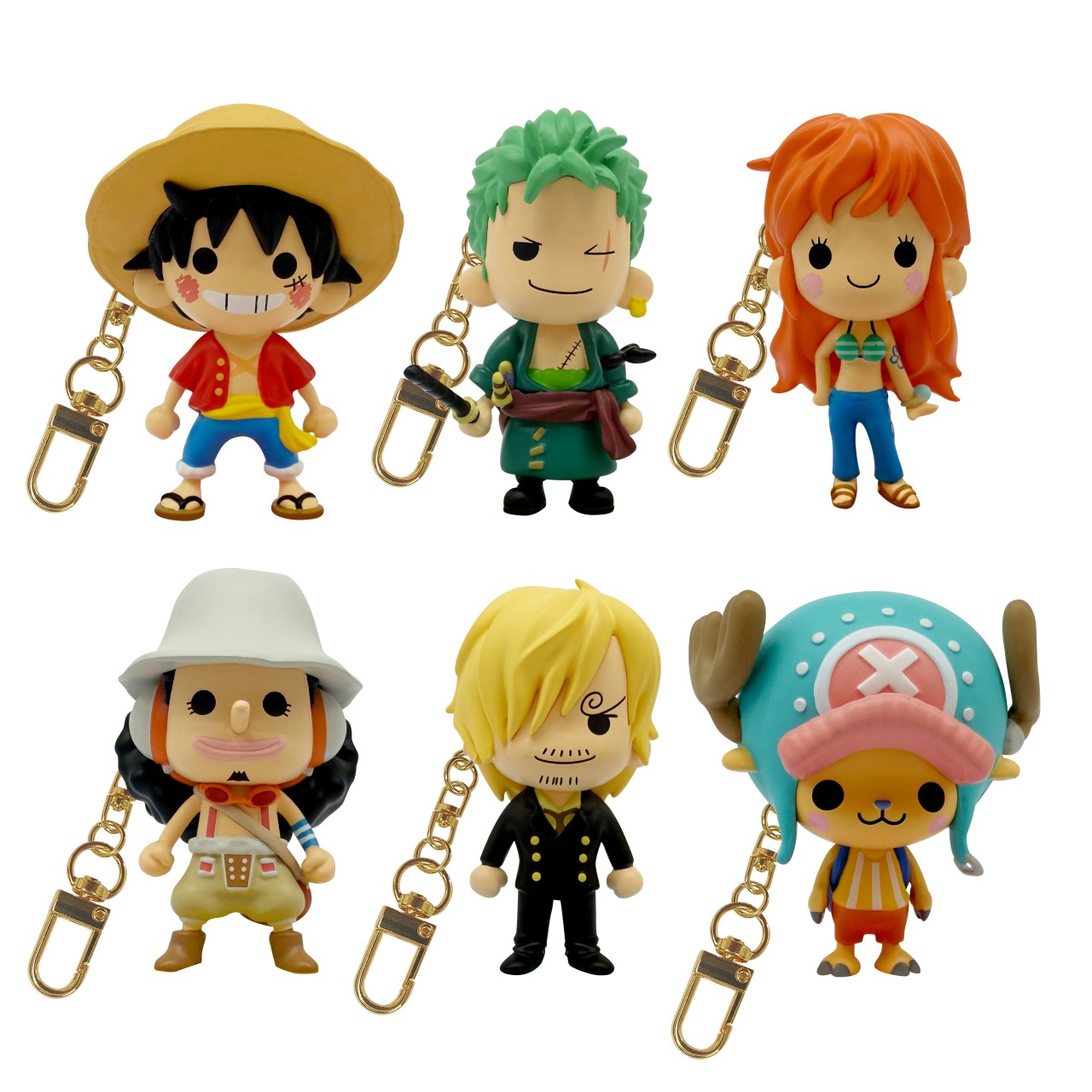 One Piece Random Figure Keyring
