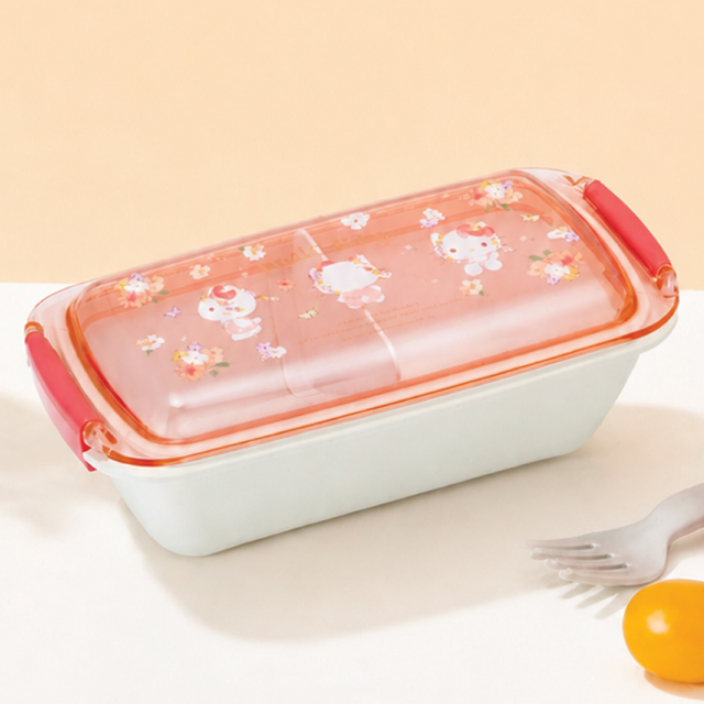 헬로키티 파스텔 블라썸 세척이 쉬운 도시락 530ml