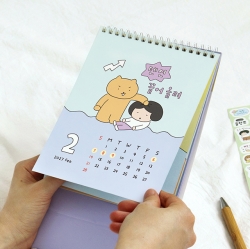 (26-27) Mindfulness 18 Months Desk Calendar