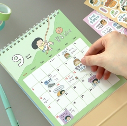 (26-27) Mindfulness 18 Months Desk Calendar