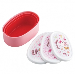 Hello Kitty Fancy Food Storage Container Set (3PCS)