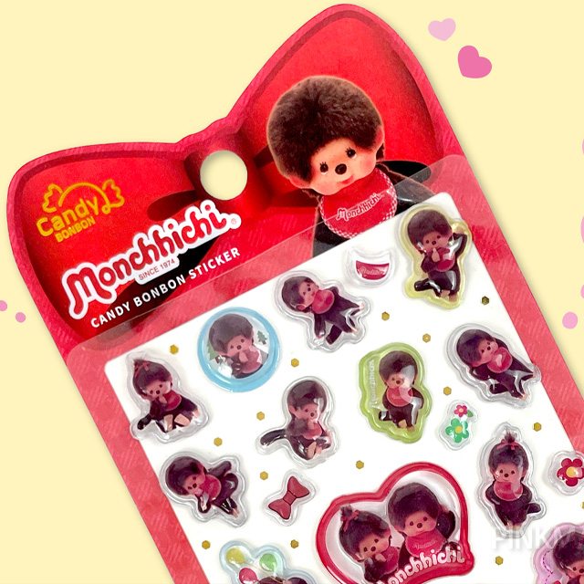 Monchhichi Candy Bonbon Sticker, Random