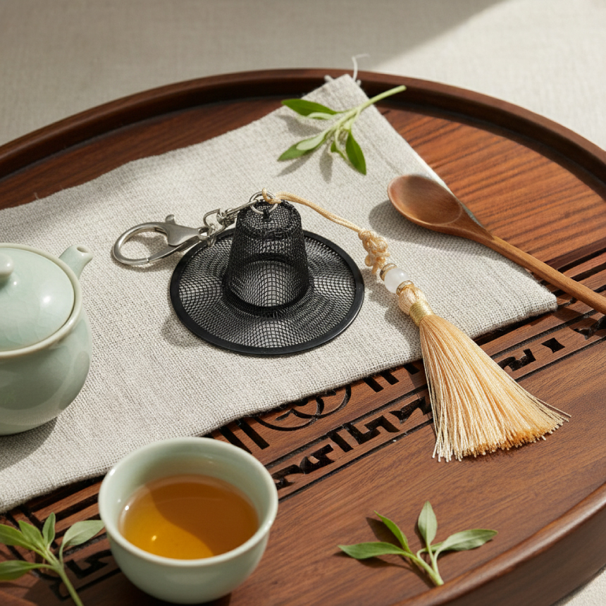 Korean Traditional Gat Keyring, Random