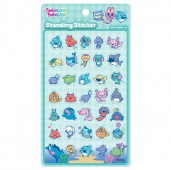 Tamagotchi Paradise Standing Sticker – Blue Water