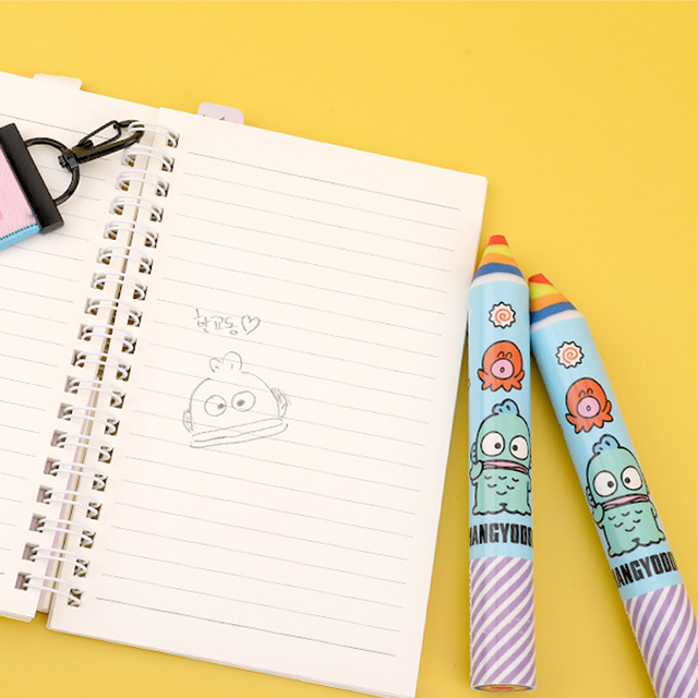 Sanrio Pencil-Shaped Big Eraser – Hangyodon 24EA