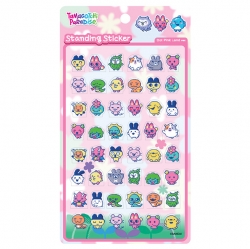 Tamagotchi Paradise Standing Sticker – Dot Pink Land