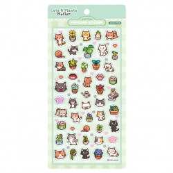 Grim Pants Popcorn Sticker - Cat Piece Collection
