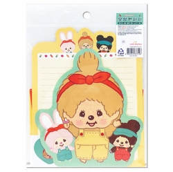 Monchhichi Shaped Letter Paper B